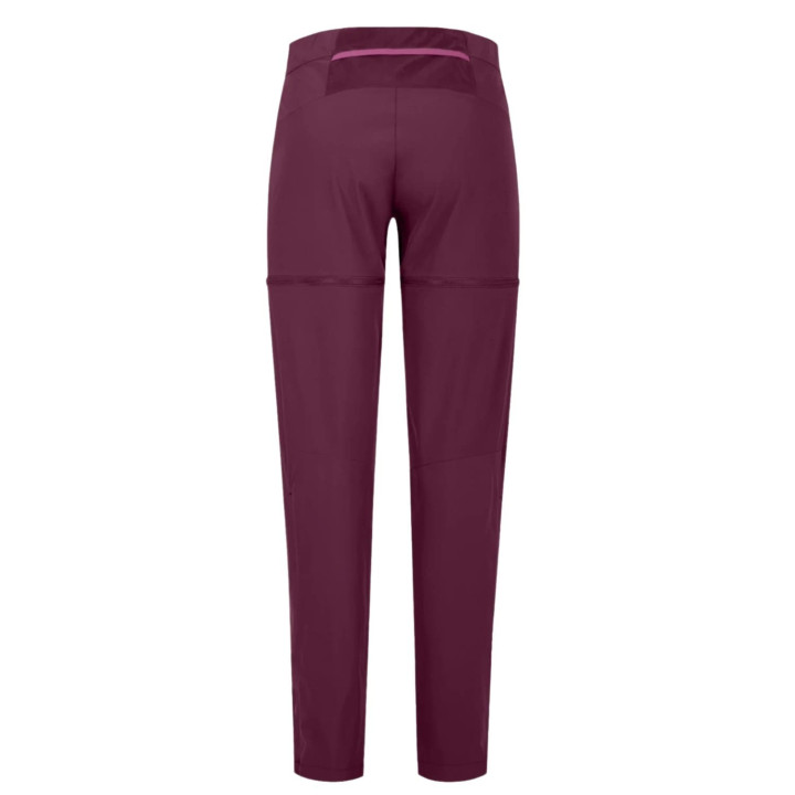 Spodnie MONTURA Rise Zip-Off Pants Woman vinaccia/baton rouge