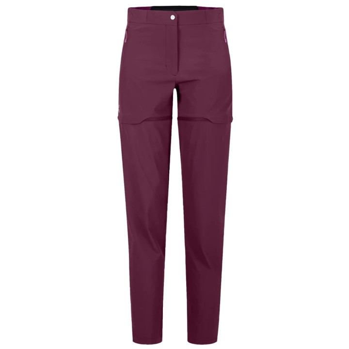 Spodnie MONTURA Rise Zip-Off Pants Woman vinaccia/baton rouge
