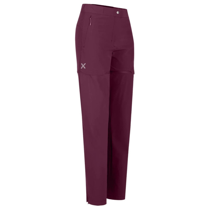 Spodnie MONTURA Rise Zip-Off Pants Woman vinaccia/baton rouge