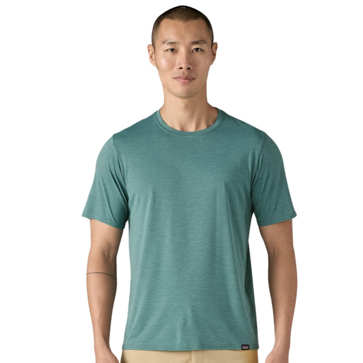 Koszulka PATAGONIA Men's Capilene® Cool Daily Shirt Wetland Blue - Light Wetland Blue X-Dye