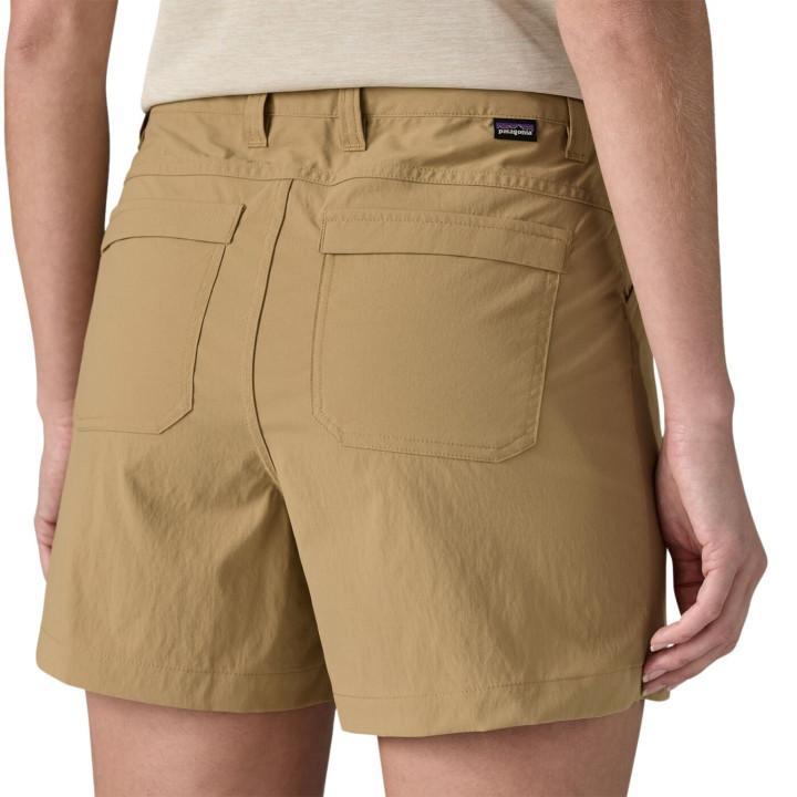 Spodenki damskie PATAGONIA Quandary Shorts 5 in. greze green