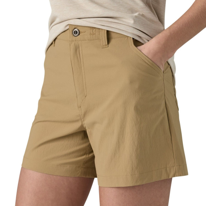 Spodenki damskie PATAGONIA Quandary Shorts 5 in. greze green