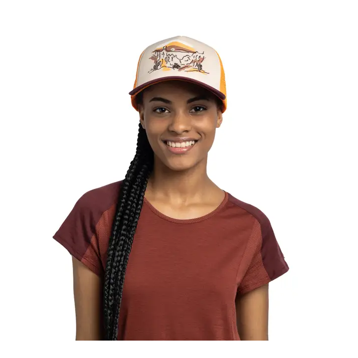 Czapka BUFF TRUCKER CAP Sylva Apricot