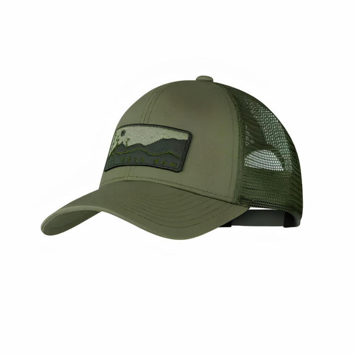 Czapka BUFF EXPLORE TRUCKER CAP Wate Forest