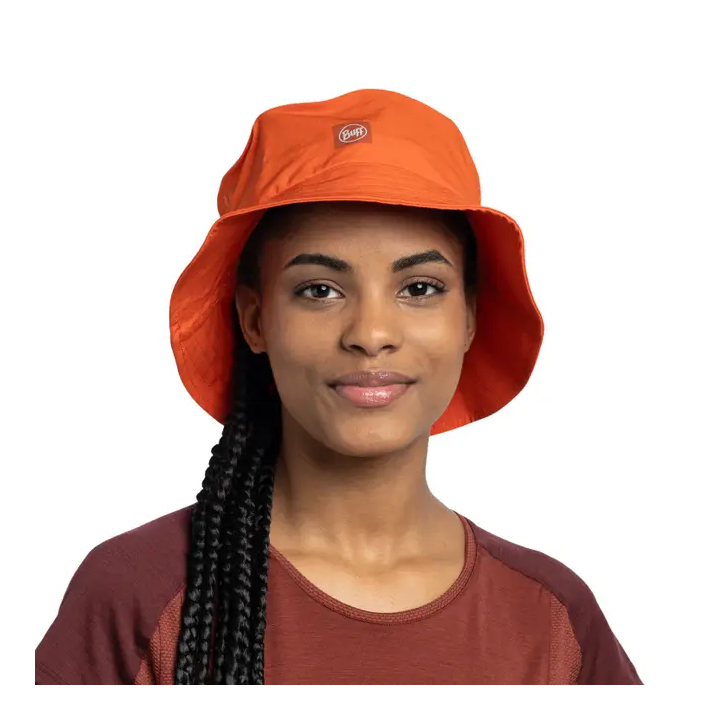 Kapelusz BUFF® ADVENTURE BUCKET HAT Solid Poppy