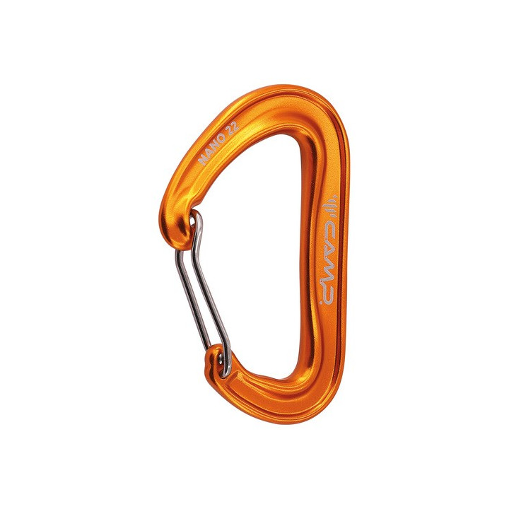 Karabinek wspinaczkowy CAMP NANO 22 orange