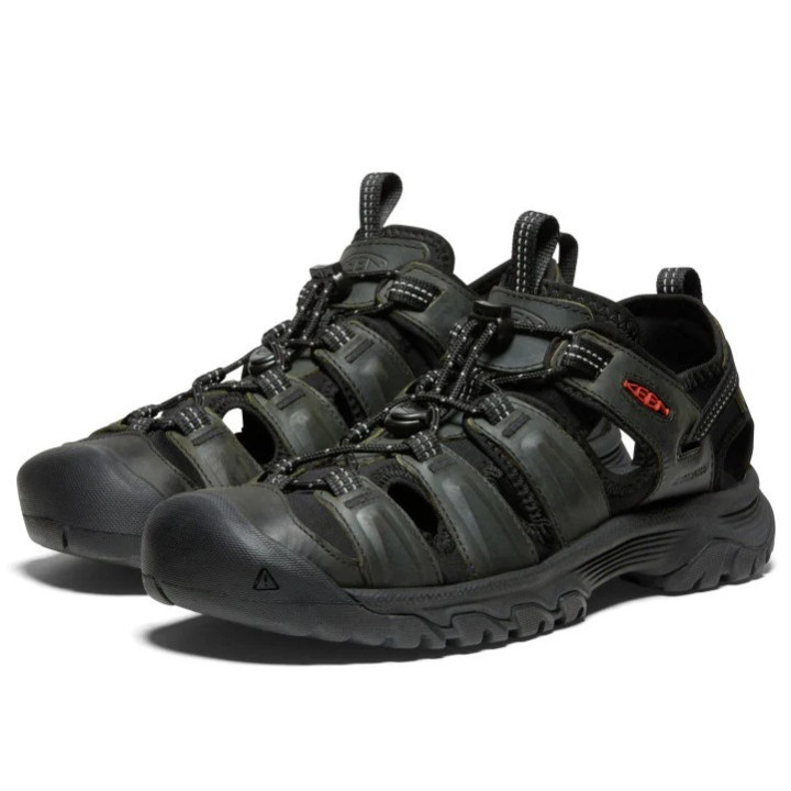 Sandały trekkingowe KEEN Targhee Sandal III grey/black