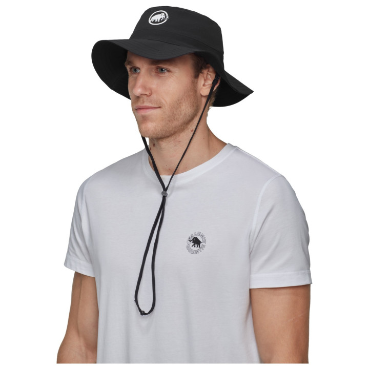 Kapelusz turystyczny MAMMUT Runbold Hat black