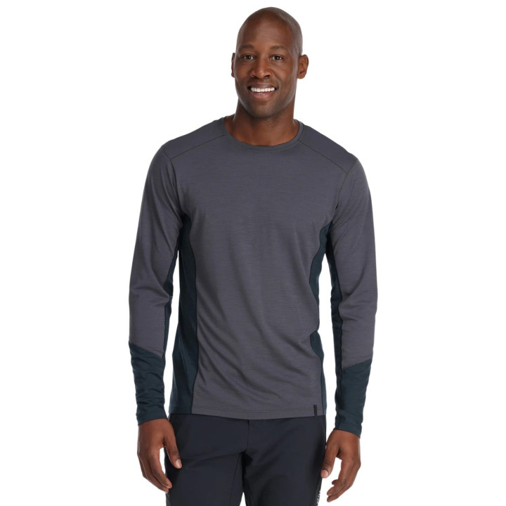 Koszulka RAB Syncrino Base LS Tee graphene