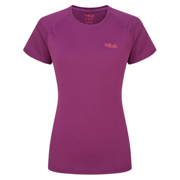 Koszulka RAB Sonic Tee Women plum