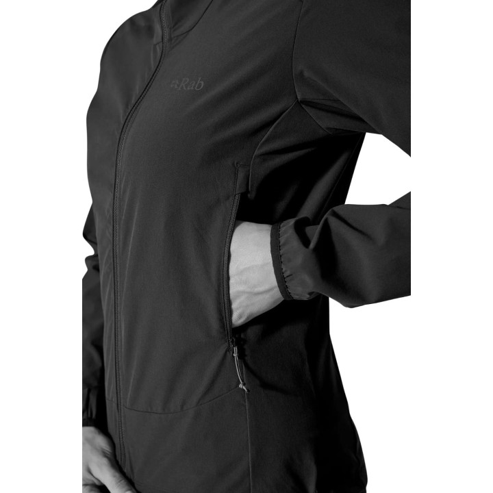 Kurtka RAB Borealis Hooded Jacket Women tempest blue