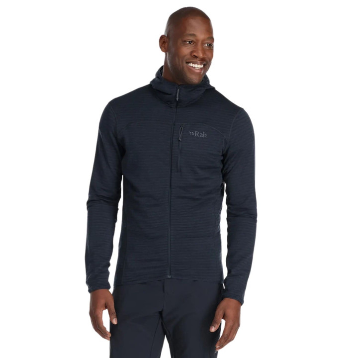 Bluza RAB Ascendor Light Hoody Men graphene