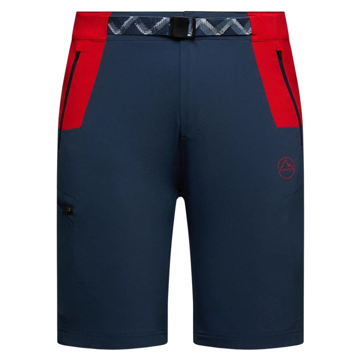 Spodnie La Sportiva West Crest Shorts Men night sky/mountain red