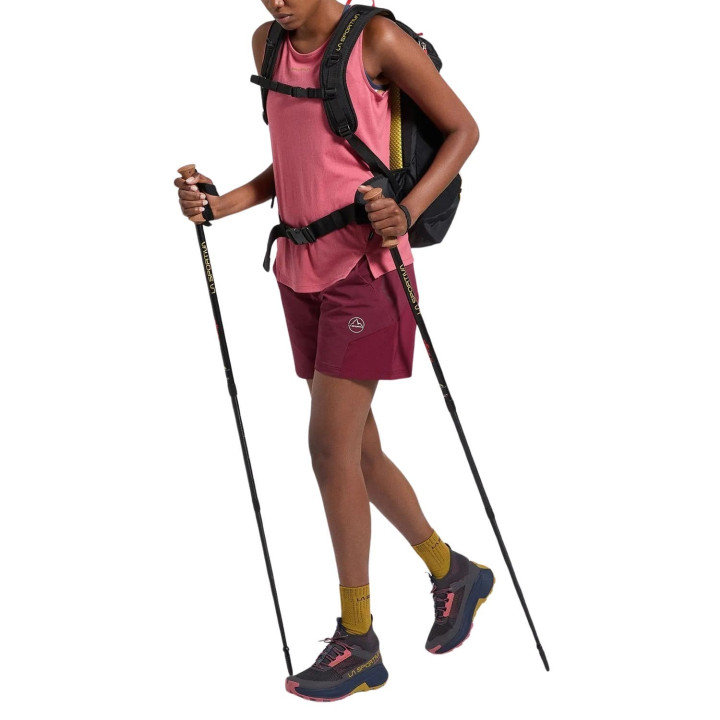 Koszulka La Sportiva Traverse Tank Womem rosebay/savana