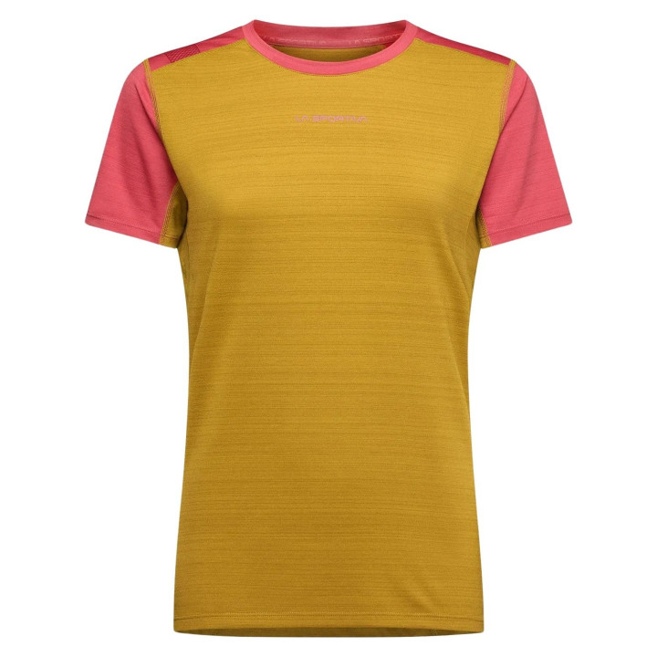 Koszulka La Sportiva Sunfire T-Shirt Women savana/rosebay
