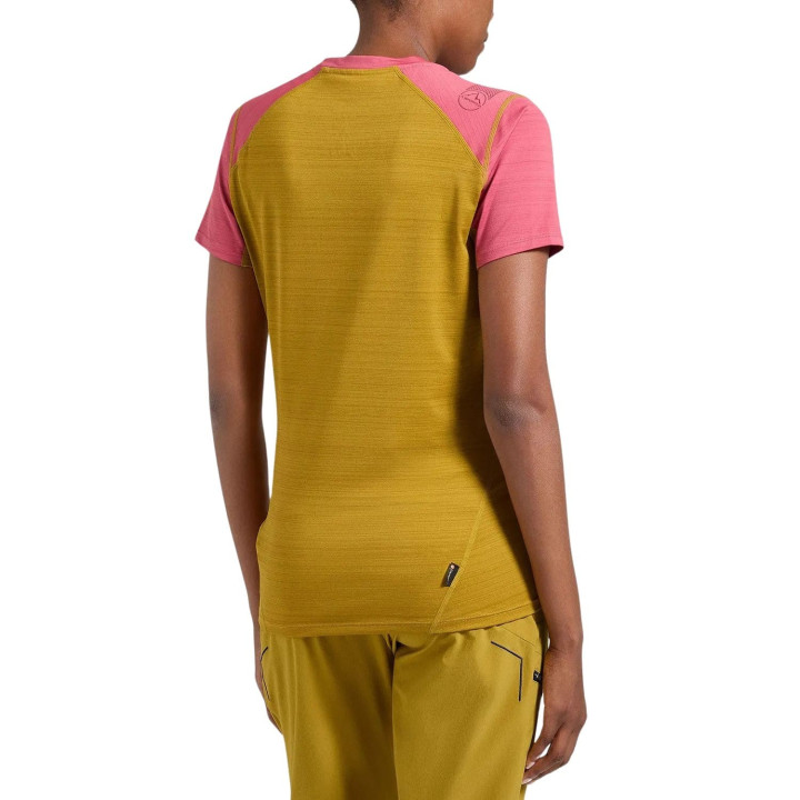 Koszulka La Sportiva Sunfire T-Shirt Women savana/rosebay