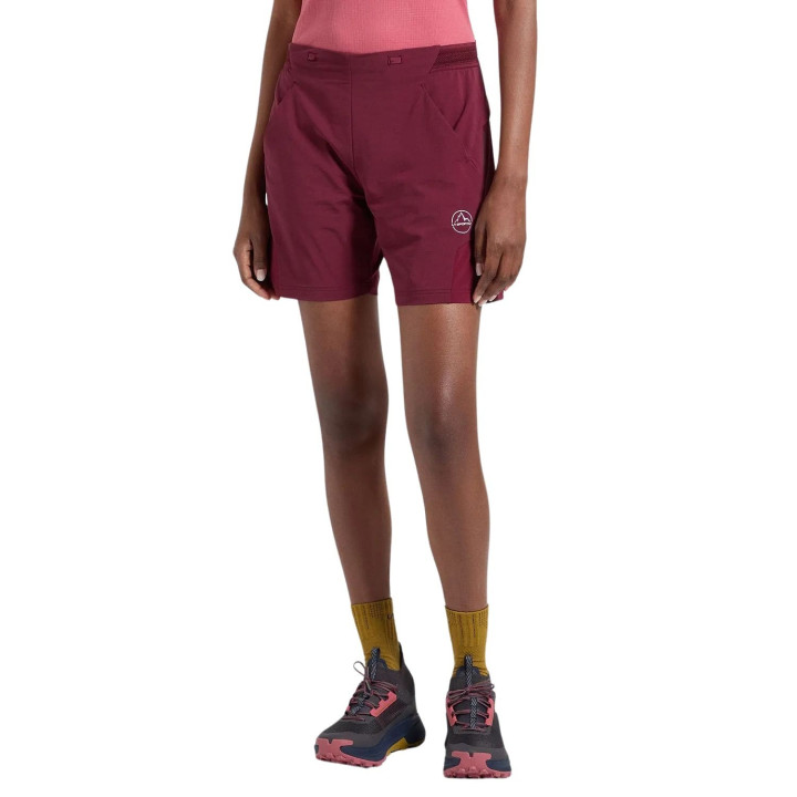 Spodenki La Sportiva Trail Guard Shorts Women redwood/chalk
