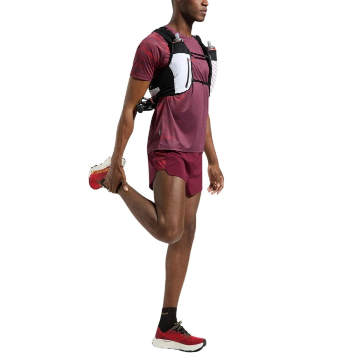 Koszulka La Sportiva Pacer T-Shirt Men redwood/mountain red