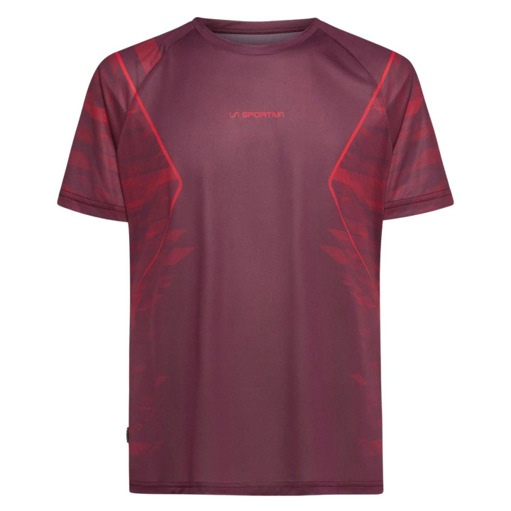 Koszulka La Sportiva Pacer T-Shirt Men redwood/mountain red