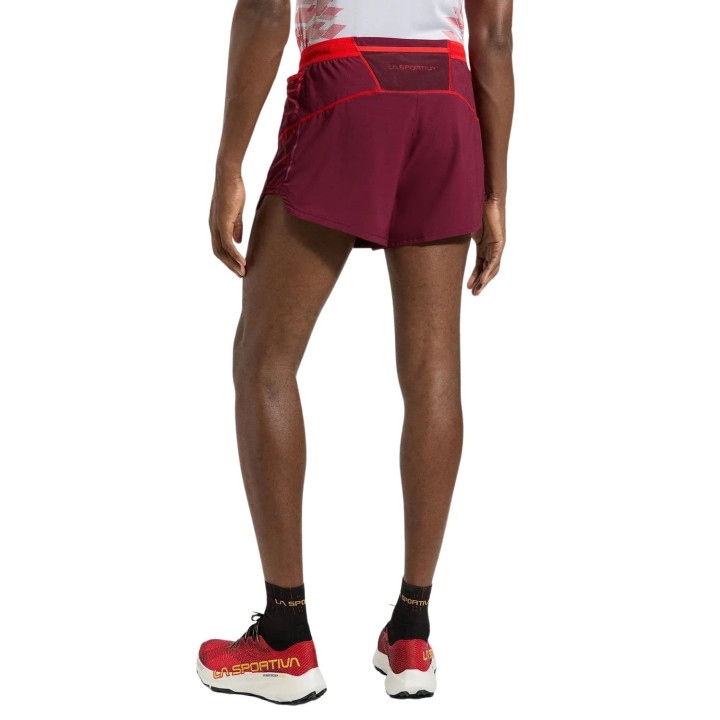 Spodenki La Sportiva Auster Short Men redwood/mountain red