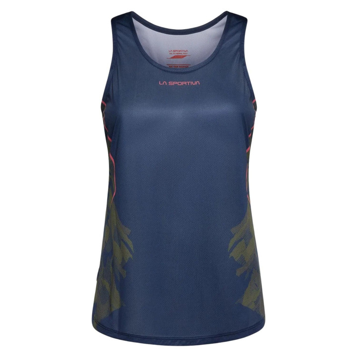 Koszulka La Sportiva Pacer Tank Women night sky/rosebay