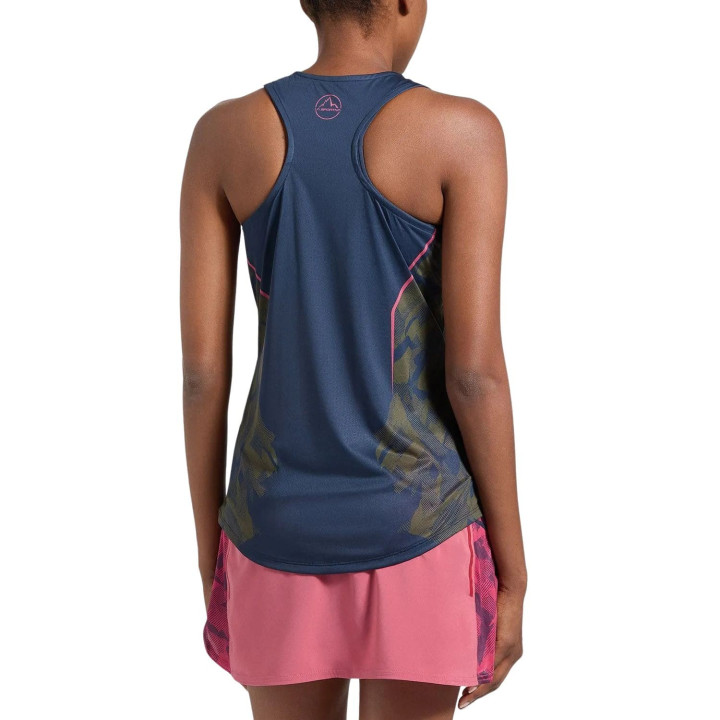 Koszulka La Sportiva Pacer Tank Women night sky/rosebay