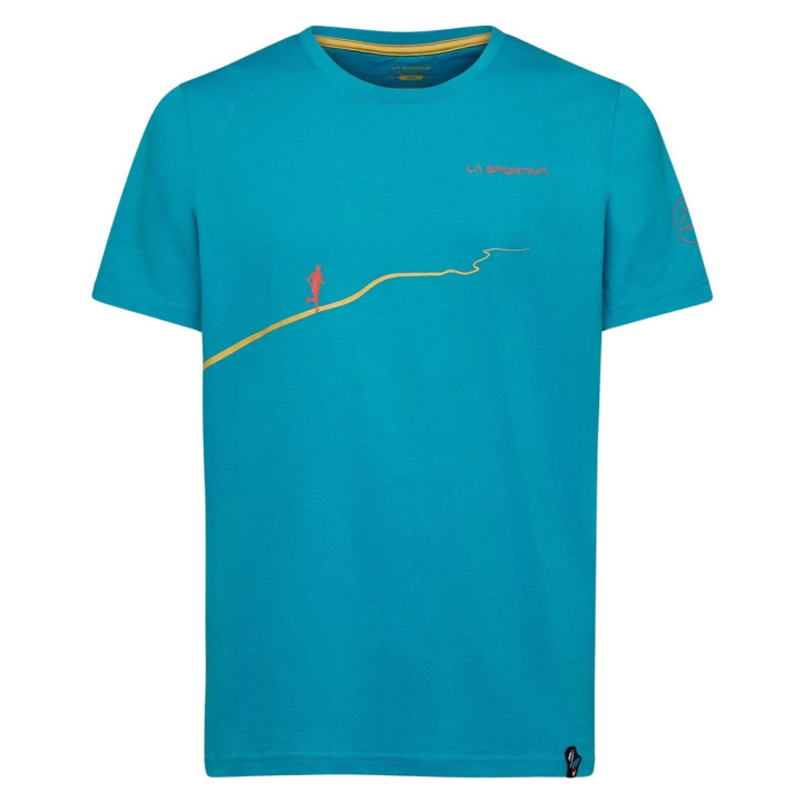 Koszulka La Sportiva Trail T-Shirt Men tropic blue