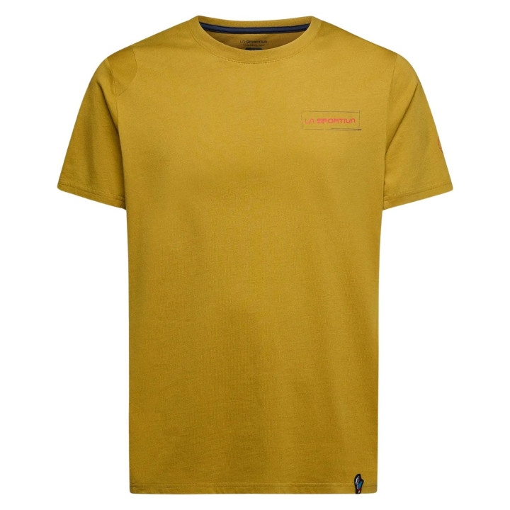 Koszulka La Sportiva Mantra T-Shirt Men savana/mountain red
