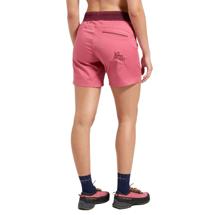 Spodenki La Sportiva Roots Shorts Women rosebay/redwood