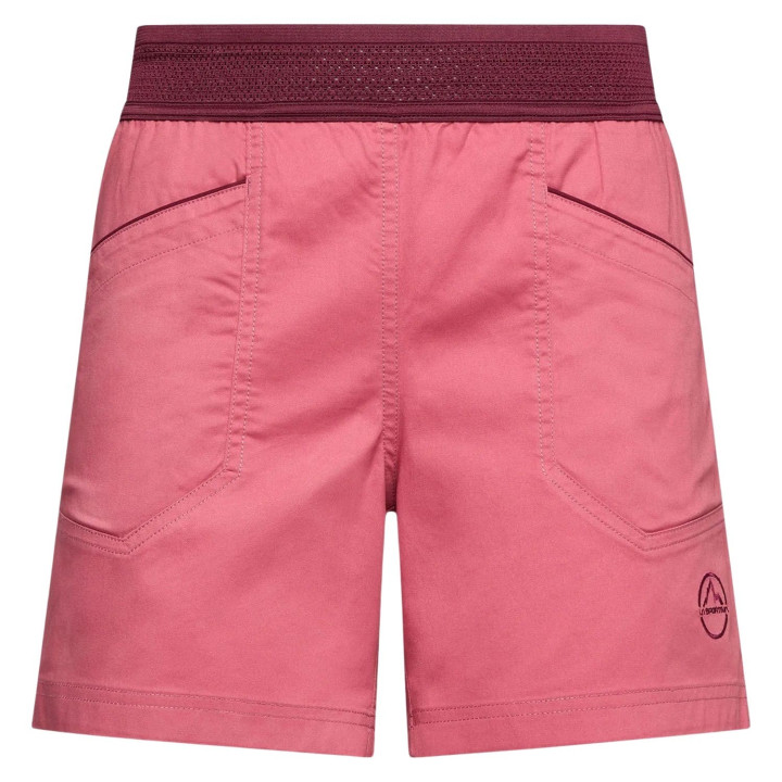 Spodenki La Sportiva Roots Shorts Women rosebay/redwood