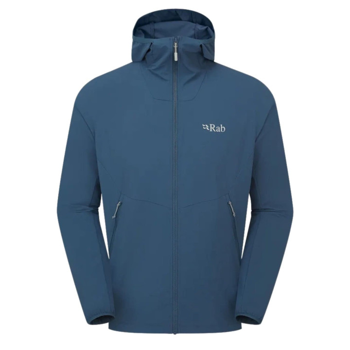 Kurtka RAB Borealis Hooded Jacket Men tempest blue