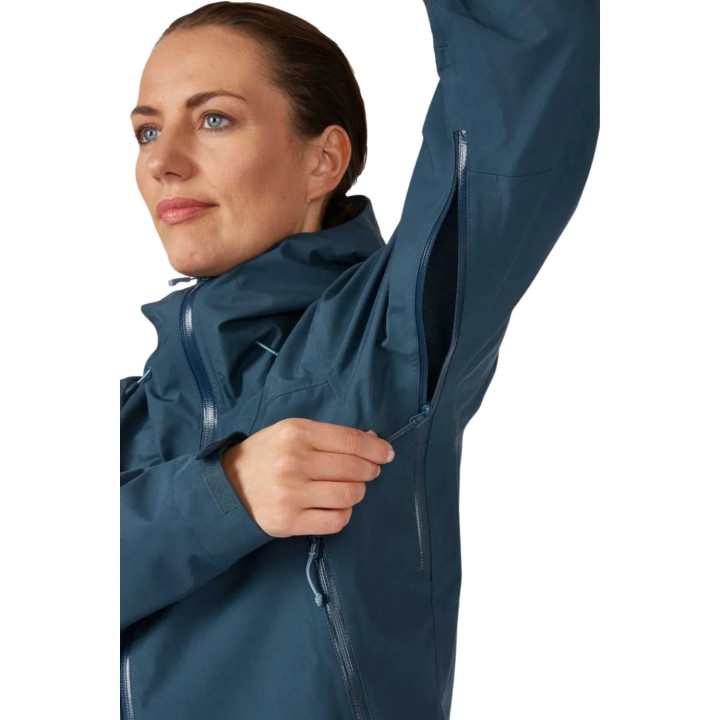 Kurtka RAB Namche GTX Jacket Women orion blue