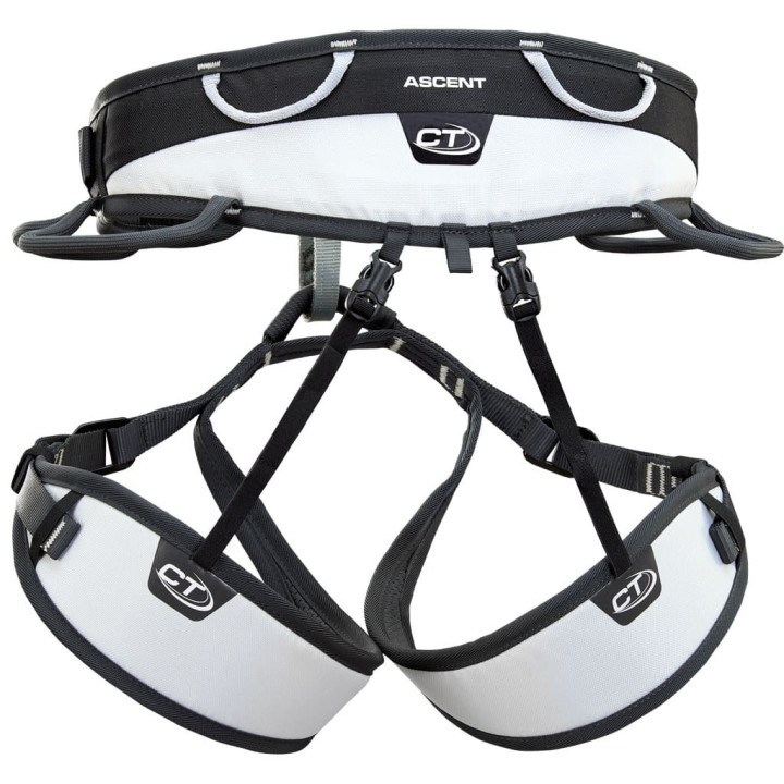 Uprząż CLIMBING TECHNOLOGY Ascent black/silver/grey