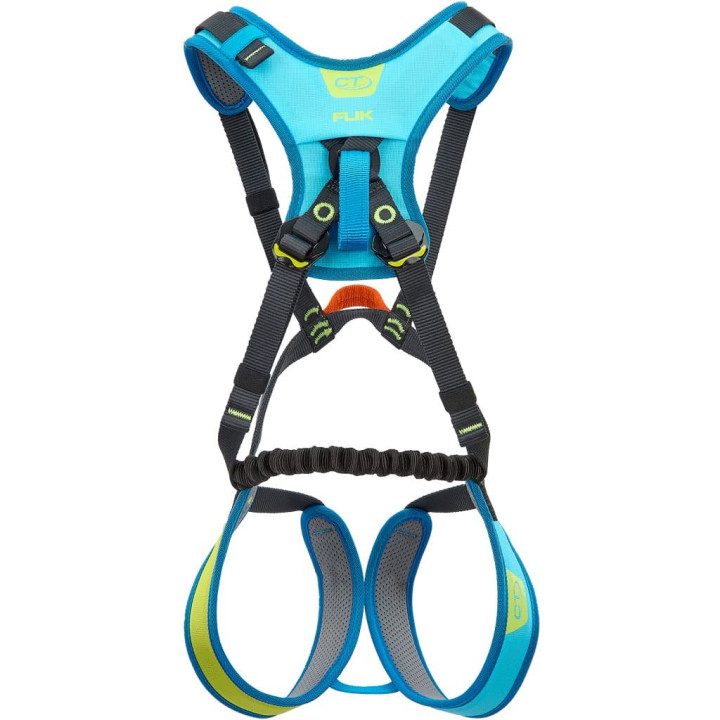 Uprząż CLIMBING TECHNOLOGY Flick green/lime/black