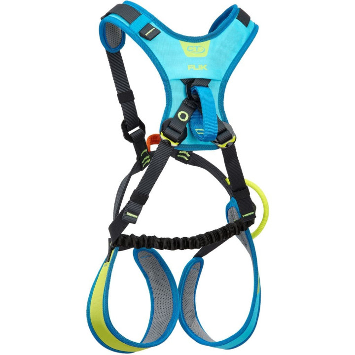 Uprząż CLIMBING TECHNOLOGY Flick green/lime/black