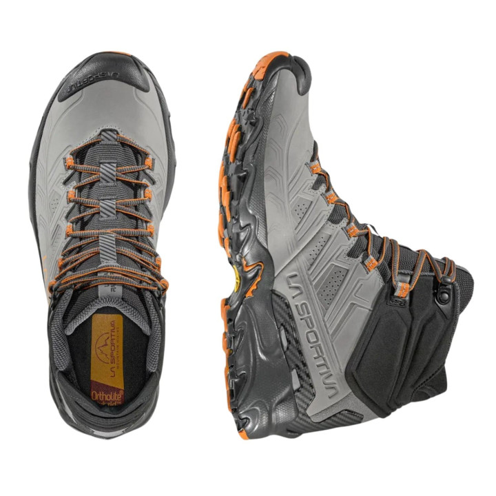 Buty LA SPORTIVA Ultra Raptor II Mid Leather GTX grey/marmalade