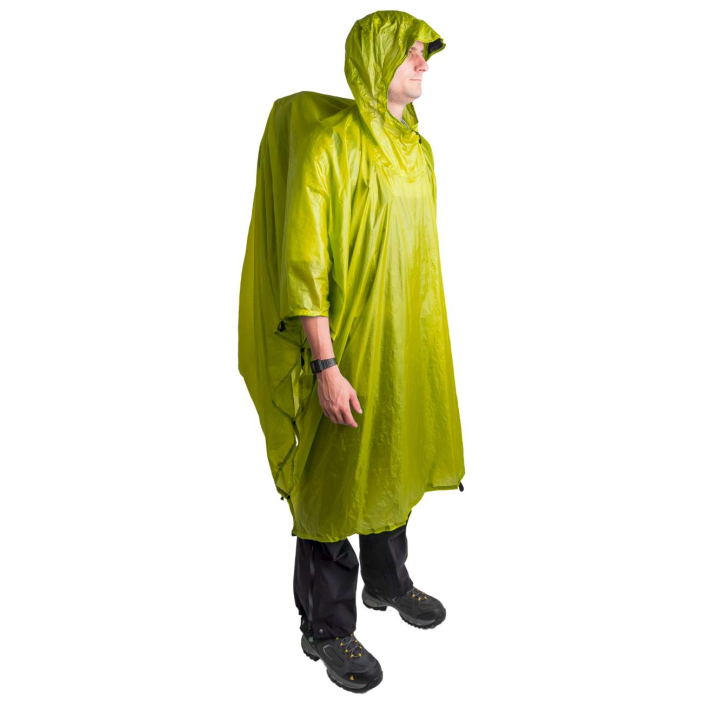 Poncho przeciwdeszczowe SEA TO SUMMIT Ultra-Sil Nano Tarp Poncho 15D lime