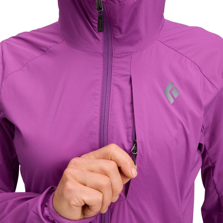 Kurtka BLACK DIAMOND Alpine Start Hoody Women piton purple