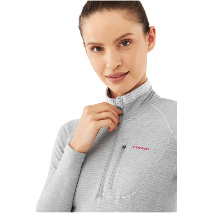 Bluza damska VIKING Admont Lady szary