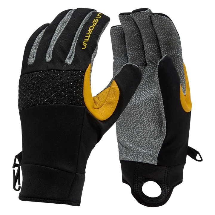 Rękawiczki LA SPORTIVA Supercouloir Tech Gloves black/yellow