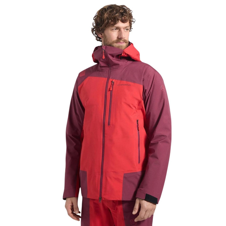 Kurtka LA SPORTIVA Alpine Guide GTX Perfomance Jkt Men mountain red/redwood