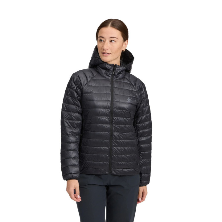 Kurtka BLACK DIAMOND Women's Deploy Down 0.5 Full Zip Hoody black