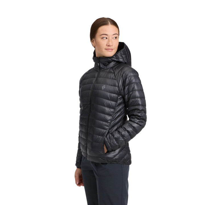 Kurtka BLACK DIAMOND Women's Deploy Down 0.5 Full Zip Hoody black