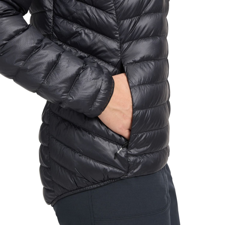 Kurtka BLACK DIAMOND Women's Deploy Down 0.5 Full Zip Hoody black