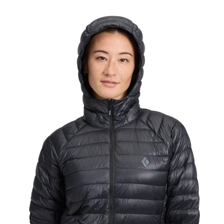 Kurtka BLACK DIAMOND Women's Deploy Down 0.5 Full Zip Hoody black