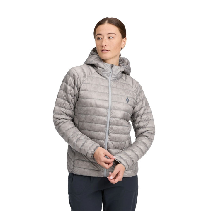 Kurtka BLACK DIAMOND Women's Deploy Down 0.5 Full Zip Hoody pewter