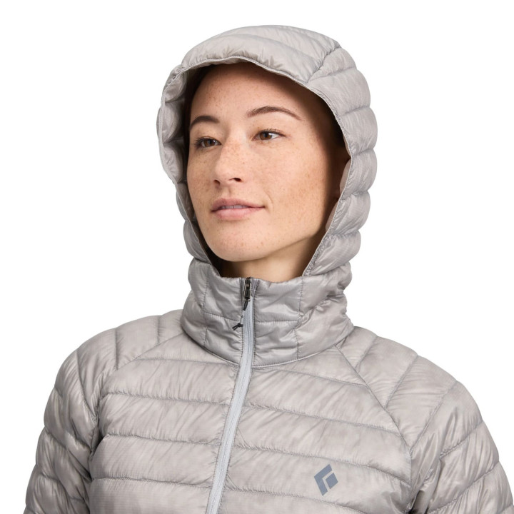 Kurtka BLACK DIAMOND Women's Deploy Down 0.5 Full Zip Hoody pewter