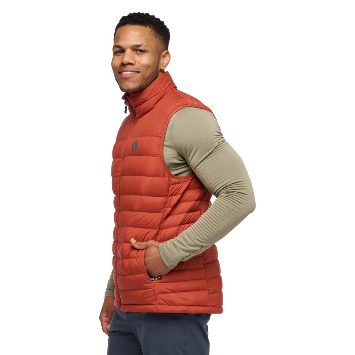 Kamizelka puchowa BLACK DIAMOND Men's Access Down 2.0 Vest burnt sienna