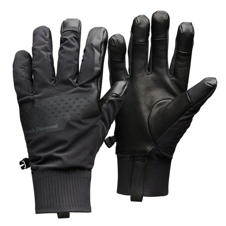 Rękawiczki BLACK DIAMOND Alpine Softshell Gloves black