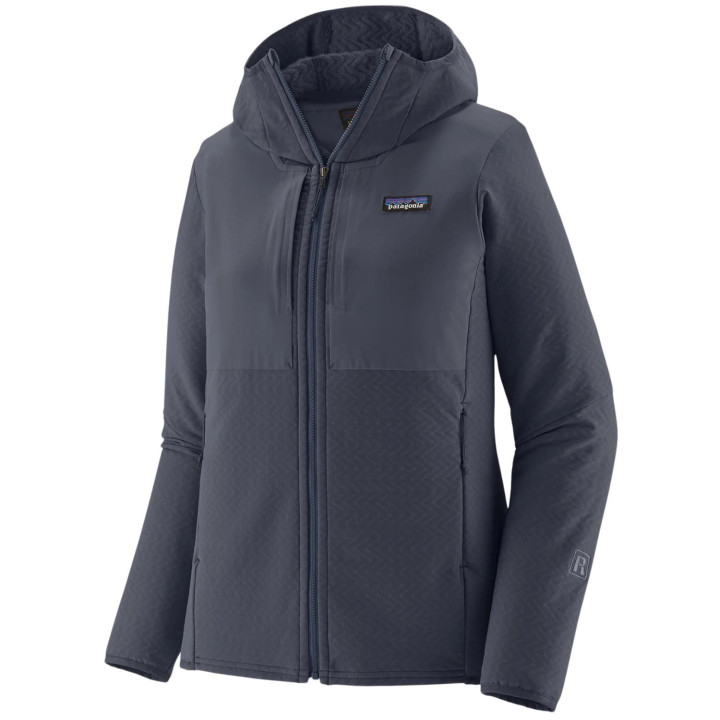 Bluza PATAGONIA Women's R2® CrossStrata Hoody smolder blue
